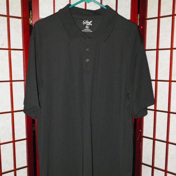 Staff Shirts Other - Staff Shirts Black Work Polo Shirt XL Short Sleeve